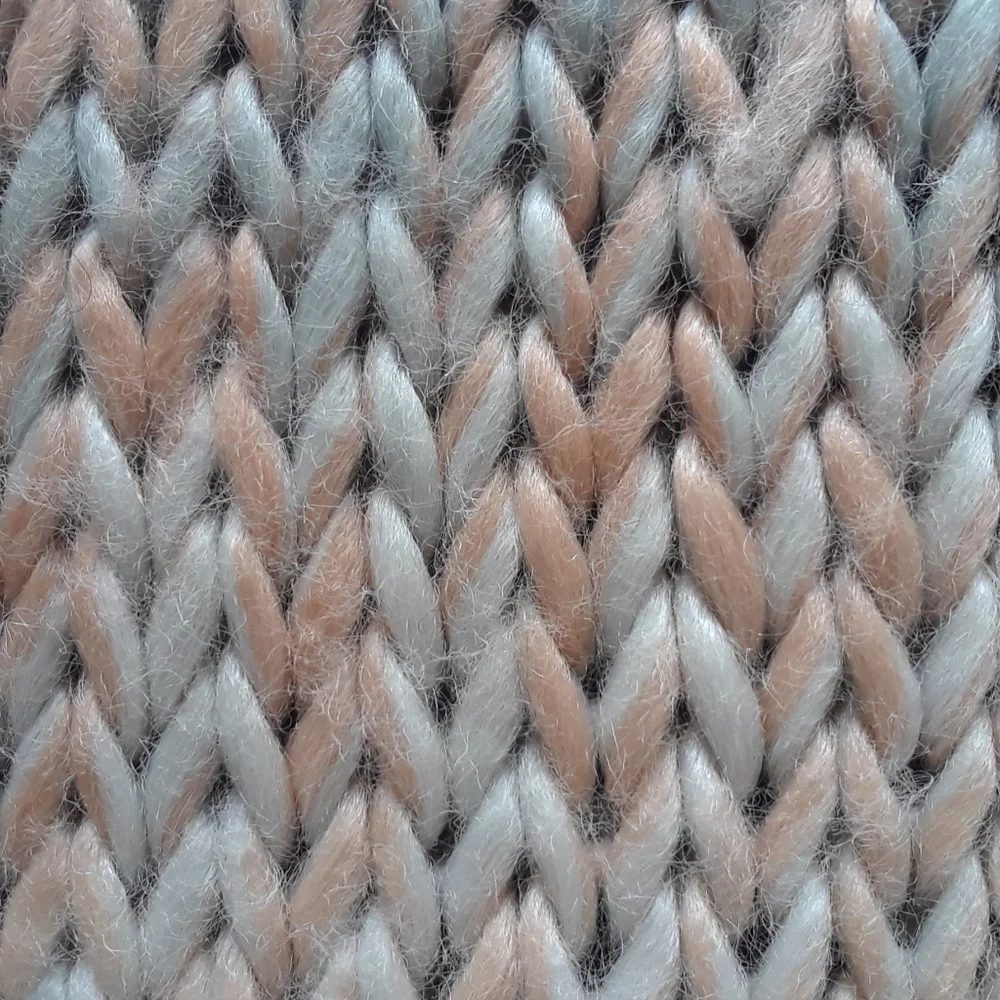 Garage. Cowl Neck Scarf. Greys & Pinks - Picture 7 of 16